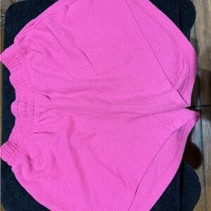 Gilly Hicks Bright Pink Knit Shorts
